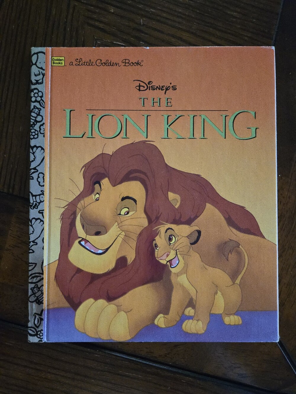Disney The Lion King 1996 A Little Golden Book